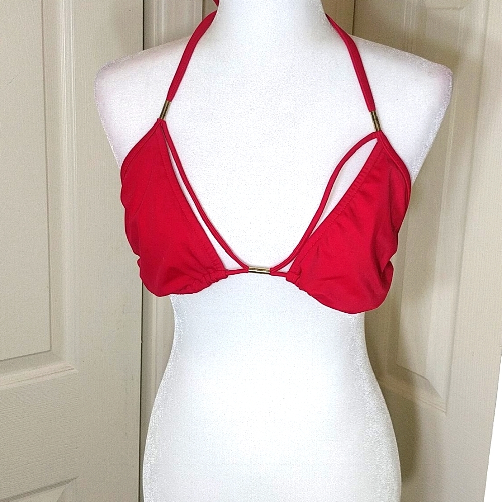 Venus red bikini size D top